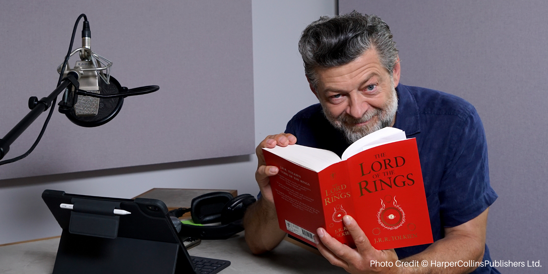 Eksempel stavelse Pastor RBmedia | Andy Serkis returns to narrate The Lord of the Rings audiobooks  to be published by RBmedia in North America