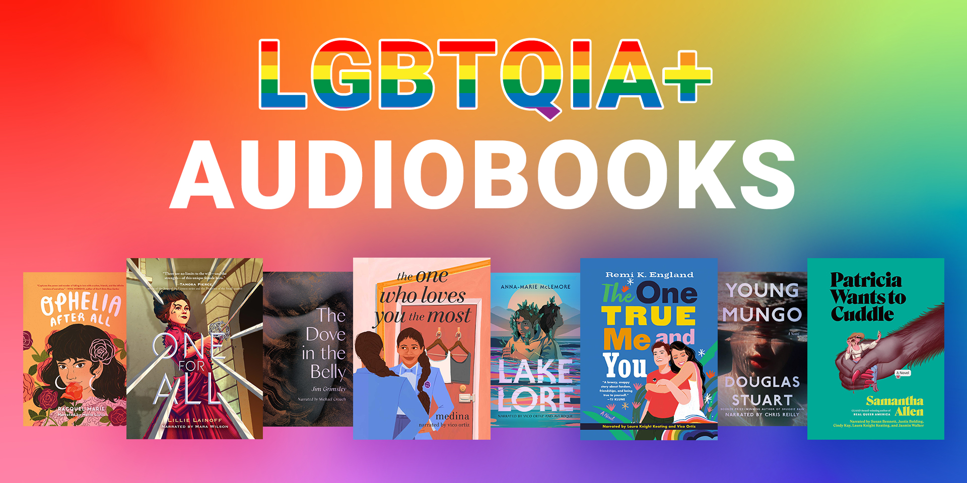 LGBTQIA+ Audiobooks