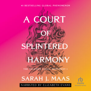 COURT OF SPLINTERED HARMONY audiobook cover